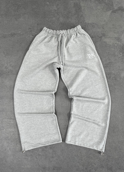 GRAY BAGGY TROUSER